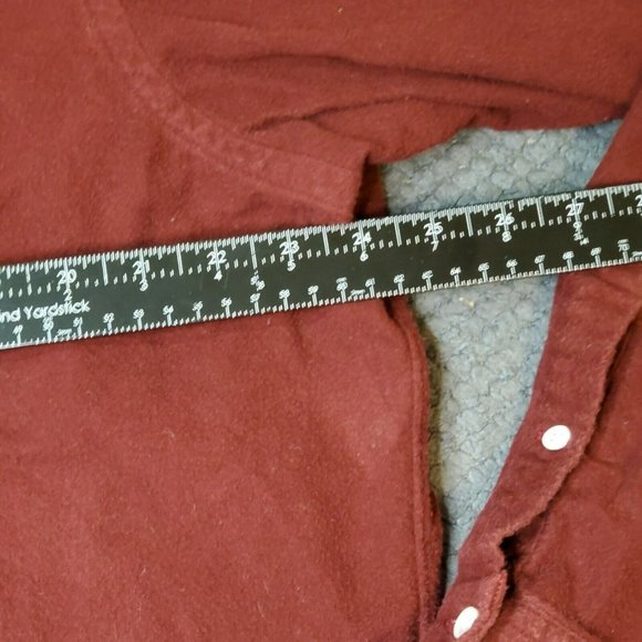 Ralph Lauren Button-Down Maroon Shirt Adult Large Green Pony Casual Mens - Picture 9 of 12